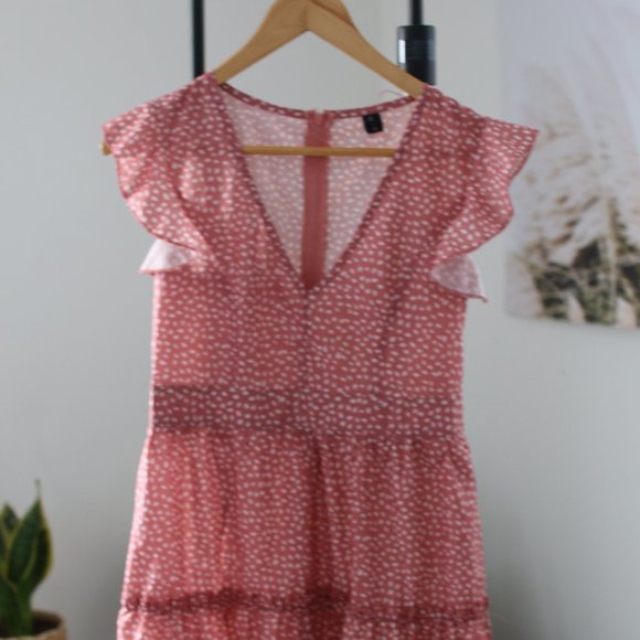 Pink Polka Dot Dress - Picture 2 of 2